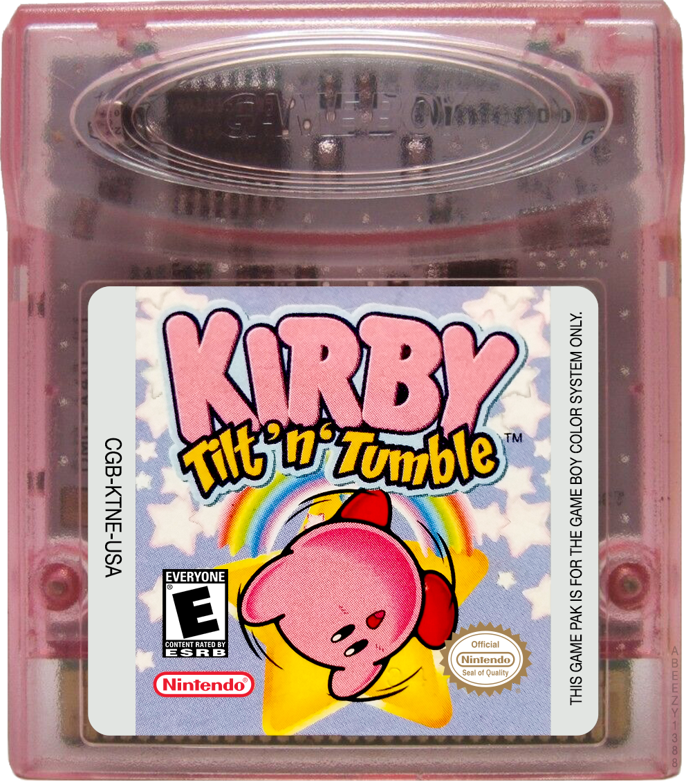 Kirby Tilt 'n' Tumble cartridge